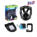 underwater anti fog diving mask for action camera